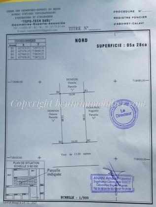 PARCELLE À VENDRE – ZOPAH (ABOMEY-CALAVI)