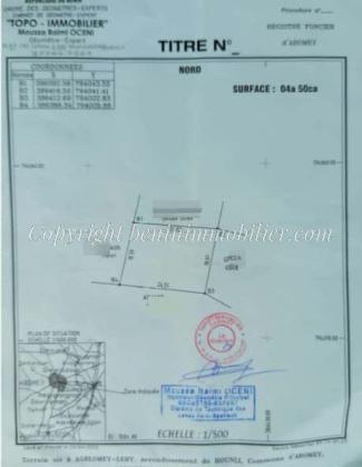 PARCELLE DE 450M² À VENDRE, SOKÊ - HÈVIÉ - CALAVI