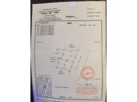 512 m² lotie, Ahossougbeta non loin de la cité administrative, 13 millions